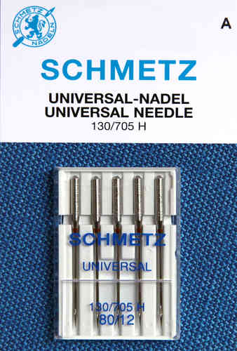 5 SCHMETZ Universal Nadeln 130/705 H Stärke 80/12