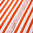 Baumwollstoff Patchwork Streifen Weiß auf Orange