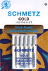 Schmetz GOLD Stick Nadel Titanium Beschichtet 75/11 H-ET 130/705