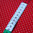 Jerseystoff 2mm Punkte Dots Tupfen Weiß auf Rot